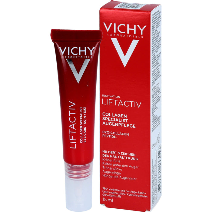 VICHY Liftactiv Collagen Specialist 16 Augencreme, 15 ml Creme