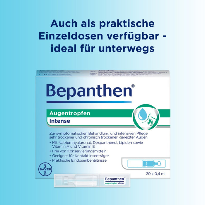 Bepanthen Augentropfen Intense, 10 ml Tropfen