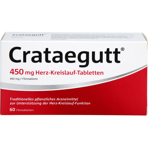 Crataegutt 450 mg Herz-Kreislauf-Tabletten, 60 St. Tabletten