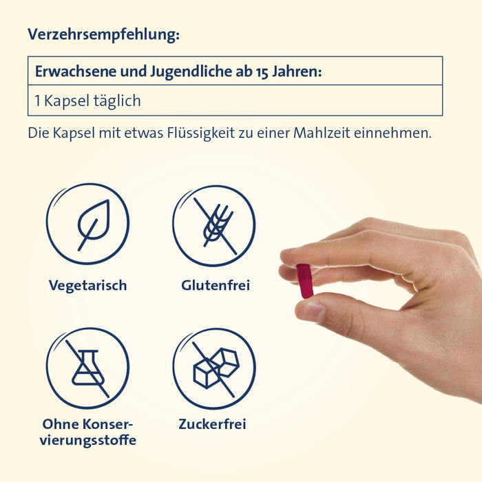 Vitamin D3 Hevert 2000 IE Immun Aktiv, 30 St. Kapseln