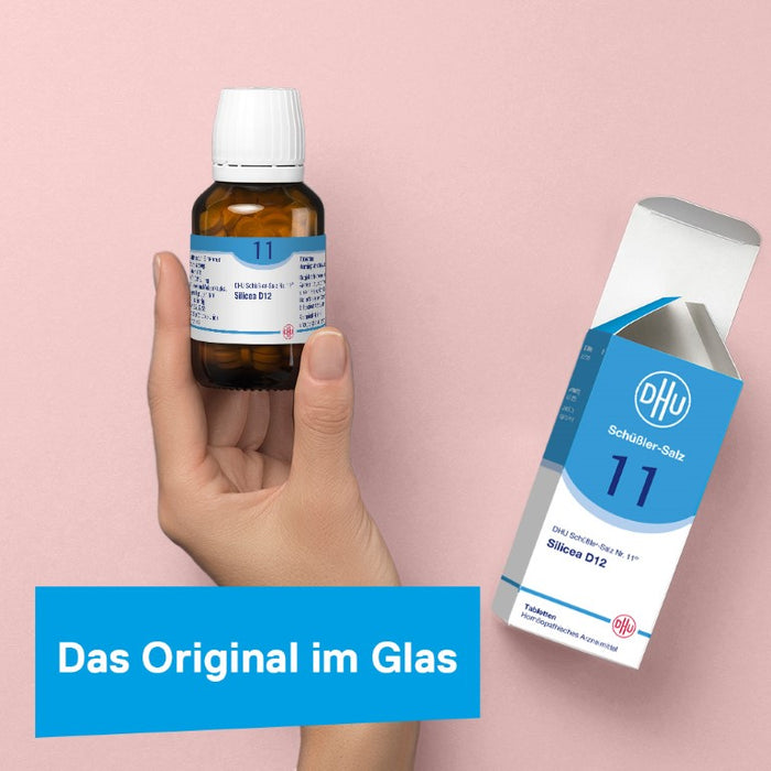 DHU Schüßler-Salz Nr. 11 Silicea D12, 80 pc Tablettes