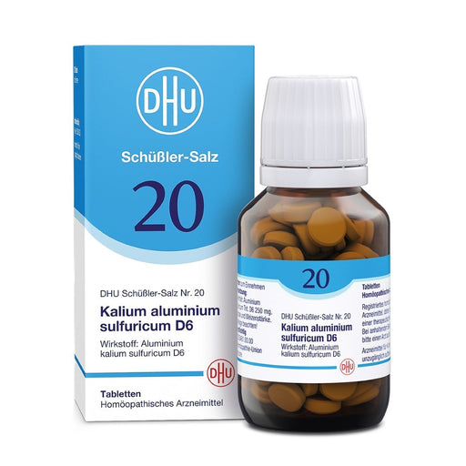 DHU Schüßler-Salz Nr. 20 Kalium aluminium sulfuricum D6, 200 St. Tabletten