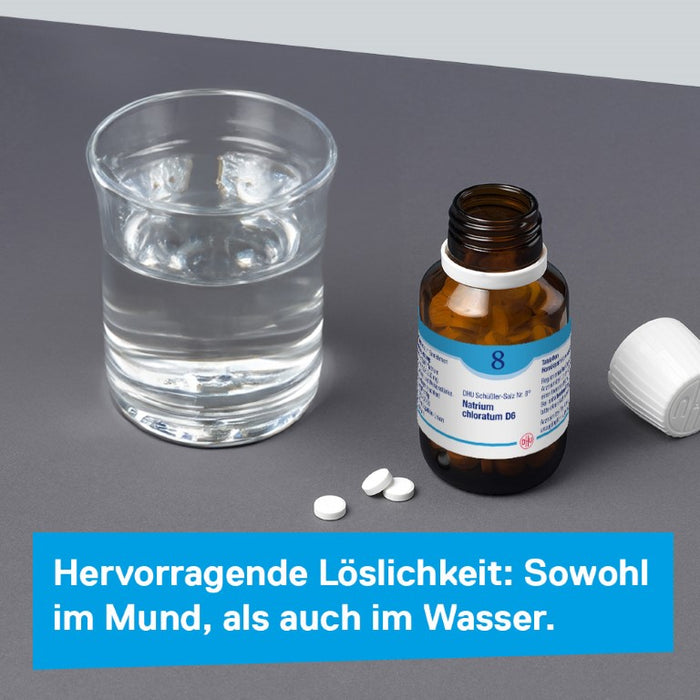 DHU Schüßler-Salz Nr. 8 Natrium chloratum D6, 80 pcs. Tablets