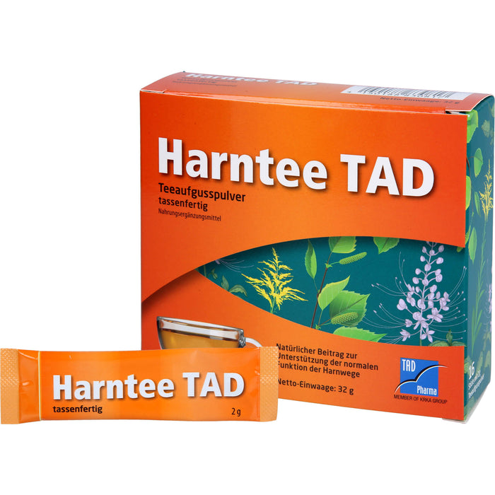 Harntee TAD Teeaufgusspulver, 16 pc Bâtonnets
