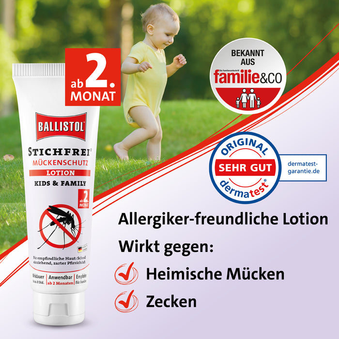 Stichfrei Kids & Family Cremetube, 125 ml Lotion