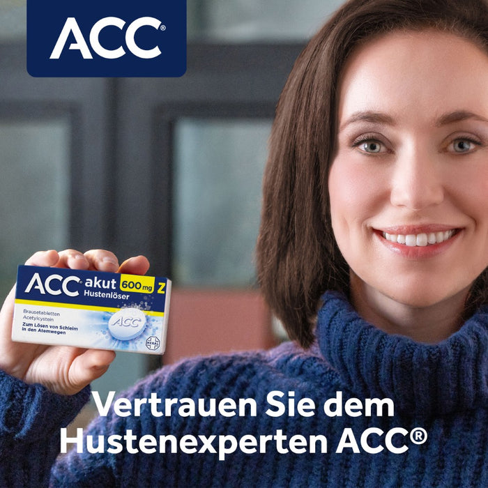 ACC akut 600 mg Z Hustenlöser Brausetabletten, 10 St. Tabletten