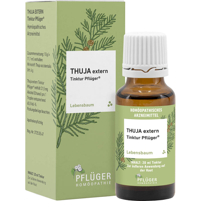 Thuja Extern Pflue, 20 ml TIN