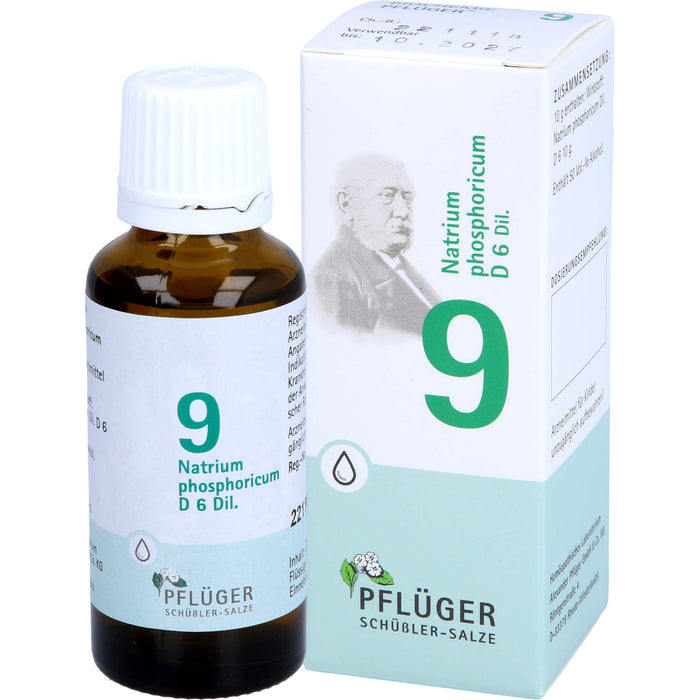 Biochemie Nr.9 Natrium phosphoricum D6 Pflüger Dil., 30 ml TRO