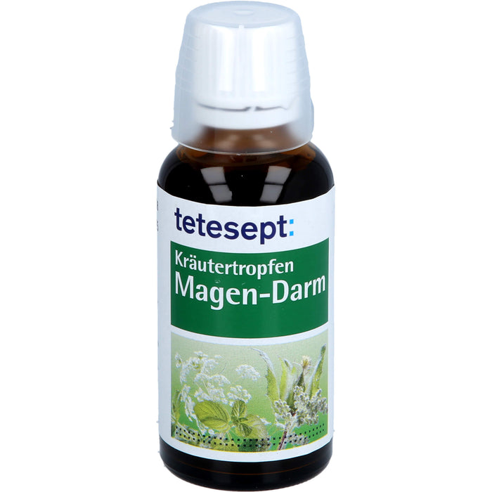 Tetesept Kräutertropfen Magen-Darm für die gesunde Verdauung, 50 ml Solution