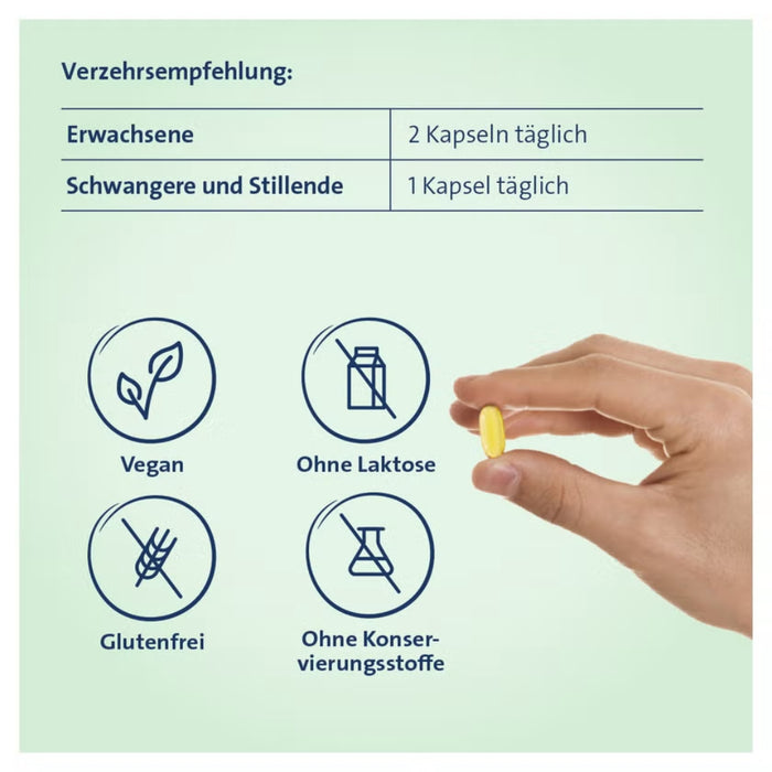 Omega-3 Hevert pflanzlich Kapseln, 60 pcs. Capsules