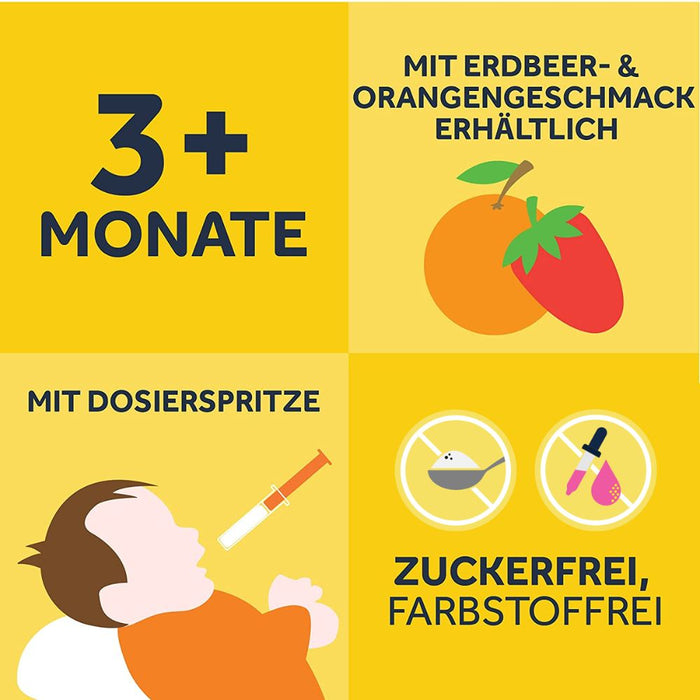 Nurofen Junior Fieber- & Schmerzsaft Orange, 100 ml Solution