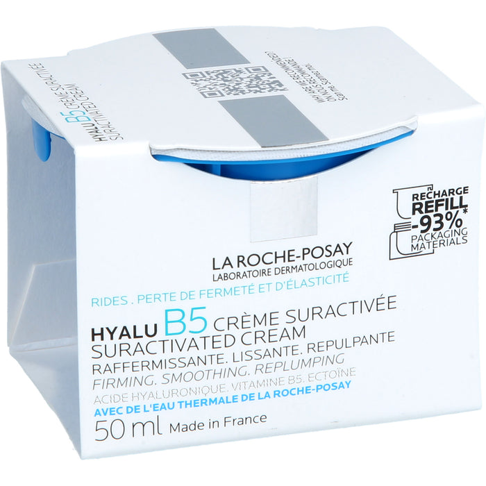 La Roche-Posay Hyalu B5 Suractivated Crème Anti-Falten-Pflege, straffend, glättend, aufpolsternd Refill, 50 ml Crème